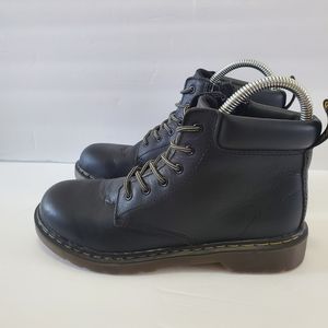 Dr. Martens Padley 6 Eye Lace Up Black Unisex Boots